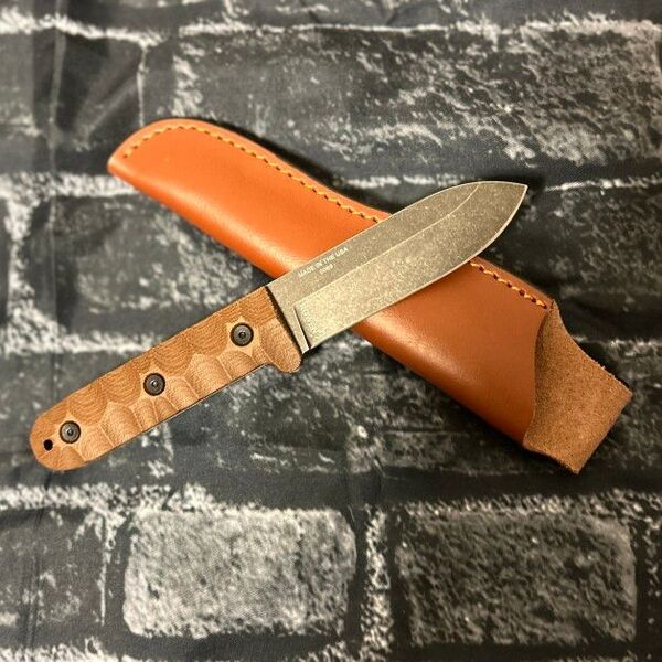 鋭い万能ナイフです! アウトドアナイフ ブッシュクラフト キャンプ タクティカル ミリタリー サバイバルナイフ レザーシース