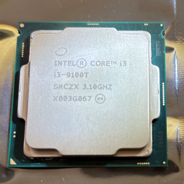 CPU Intel Core i3-9100T LGA1151 ※本体から取り外しました