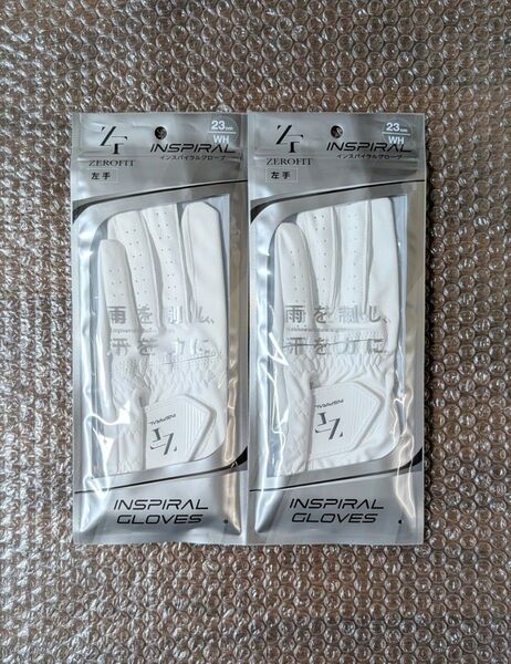 新品 2個セット イオンスポーツ ゼロフィット ゴルフグローブサイズ
