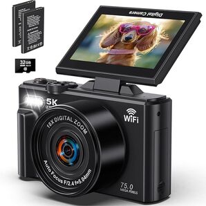 新品未使用 デジタルカメラ 4K カメラ