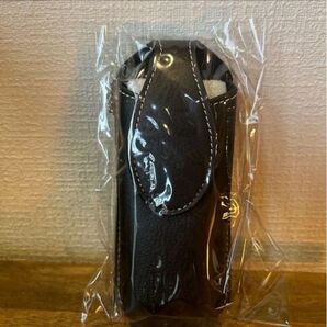 未使用品 多種多様 ホルダー付き小物ケース ブラック 黒 非常用 災害用 携帯ケース