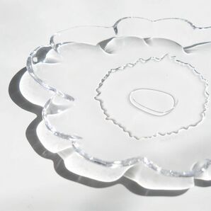 新品未使用 ウニッコ ガラスプレート クリア(マリメッコ/marimekko)誕生60周年記念 箱あり