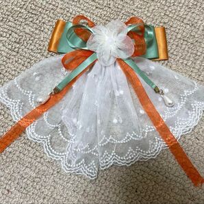 和装リボンバレッタ★浴衣着物ヘアアクセサリー★髪留め★髪飾り★お洒落★花火大会★結婚式★入学式★卒業式★七五三★お宮参り★推し活