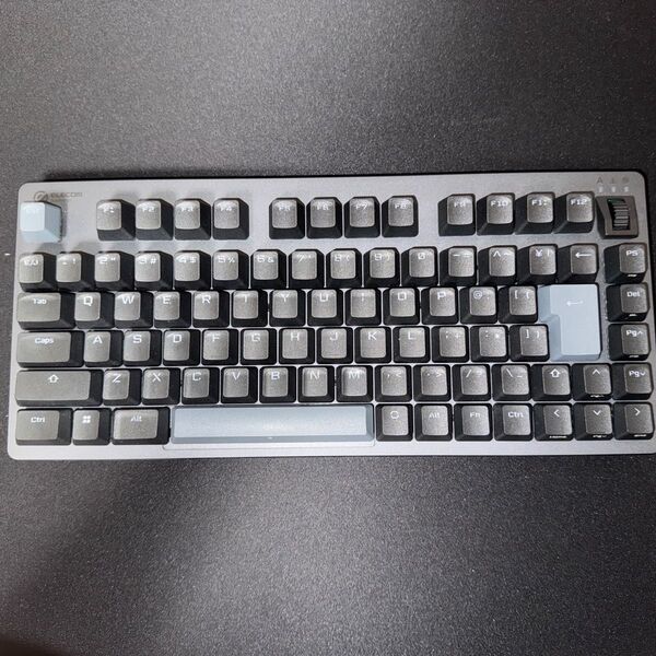 エレコムvk720A ゲーミングキーボード日本語配列 ラピッドトリガー 75%