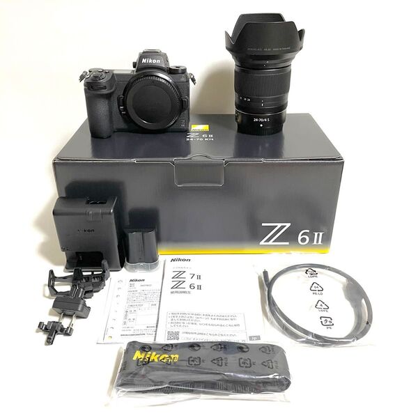 美品 ニコン ミラーレス一眼カメラ Z6II 24-70 レンズキット