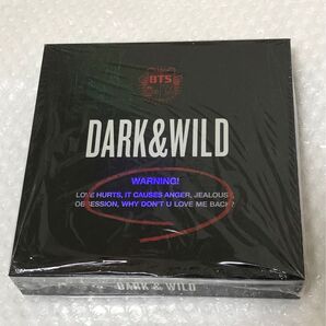 BTS DARK&WILD アルバム CD 未再生 ランダムカードなし クーポン