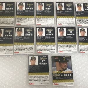 カルビー プロ野球チップス 2022 野球カード オリックスバファローズ 12枚セット クーポン