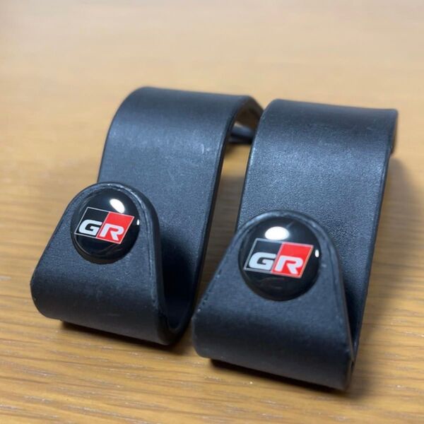 トヨタ TOYOTA GR gr ガズーレーシング スポーツsport カーフック ヘッドレストフック 車内収納 2個セット