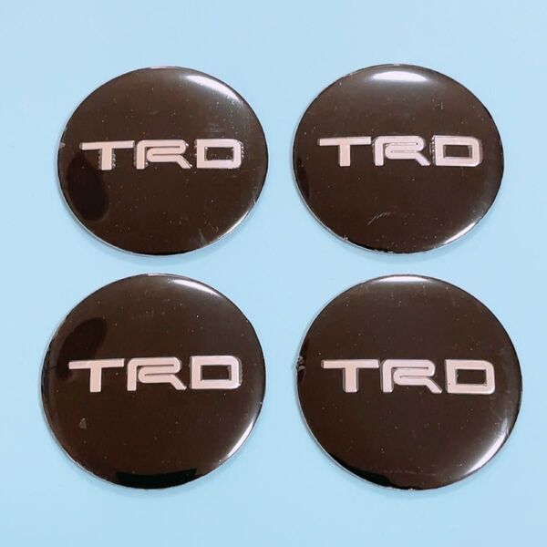 TOYOTA トヨタ TRD trd ホイールセンターキャップ ステッカー ホイールカバー カーアクセサリー 車用品 4枚入