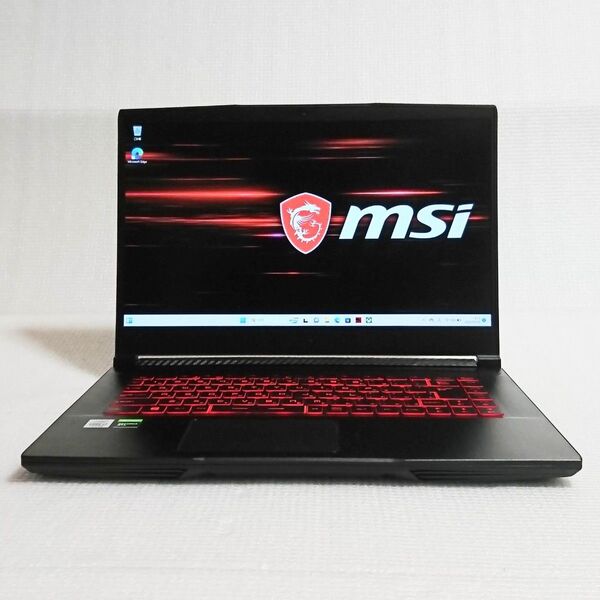 MSI ゲーミングノートPC / core i7-10750H / GeForce GTX 1650 Ti / 120Hzモニター