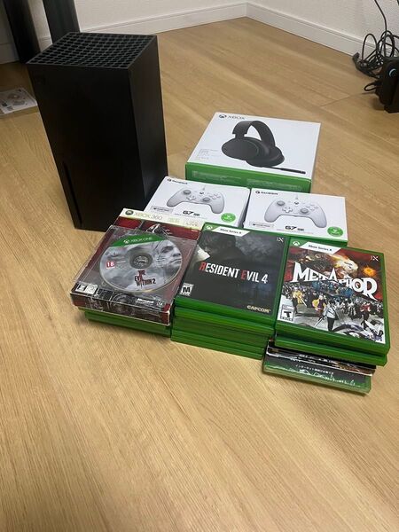 xbox series x ソフト コントローラー ヘッドセットのフルセット