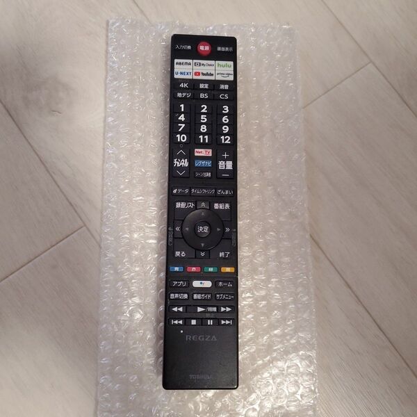 少し訳あり TOSHIBA REGZA CT-90495 純正テレビリモコン