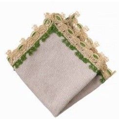完売品・入手困難 近沢レース店 シーズンタオルハンカチ 茶道(グレージュ)限定 近澤レース 抹茶 緑