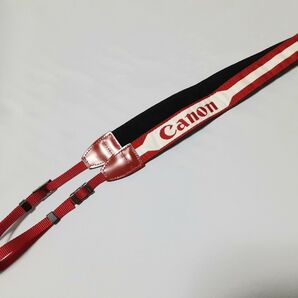 Canon 赤白ストラップ