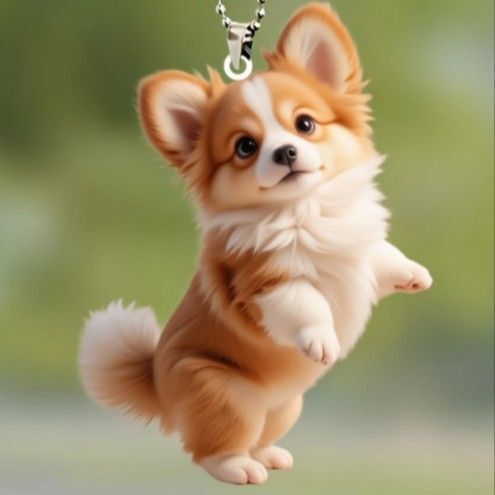 犬 コーギー キーホルダー K-07