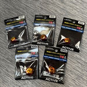 ボンバーヘッドTG+60g レッドゴールド