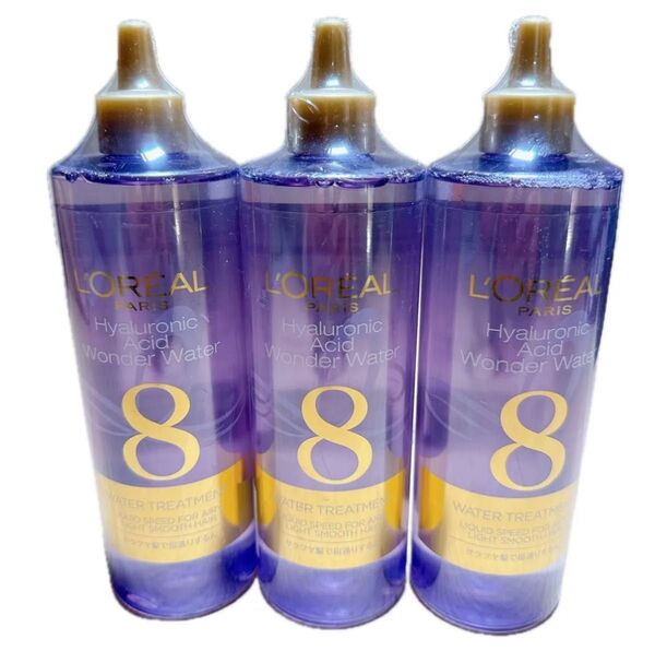 ロレアルパリ ウォータートリートメント 400ml 3個セット
