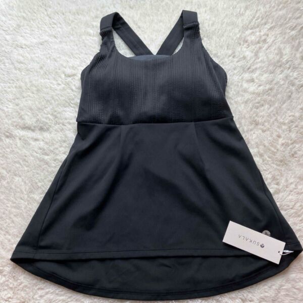 新品 sukala バックフレアタンク XS