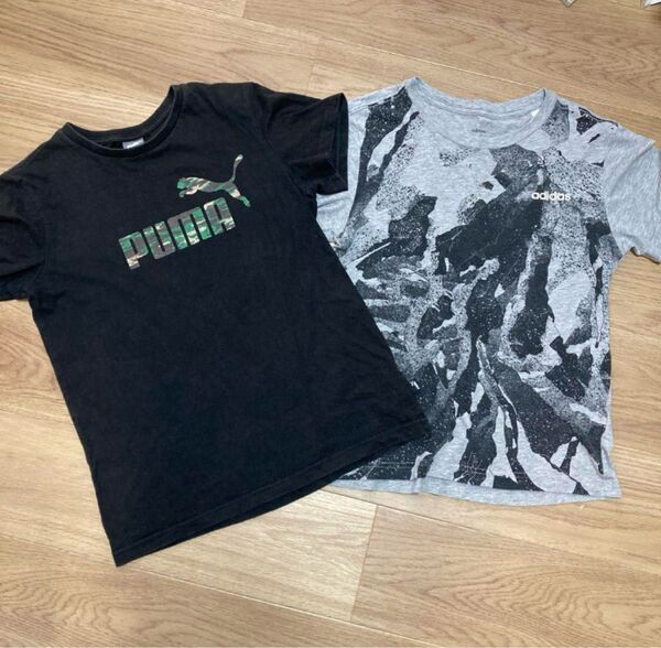 PUMA プーマ adidas アディダス Tシャツ セット 150