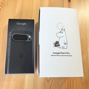 Google 9 Pro 128GB Obsidian SIMフリー 新品未使用未開封 ムーミンセット スマホケーススマホスタンド