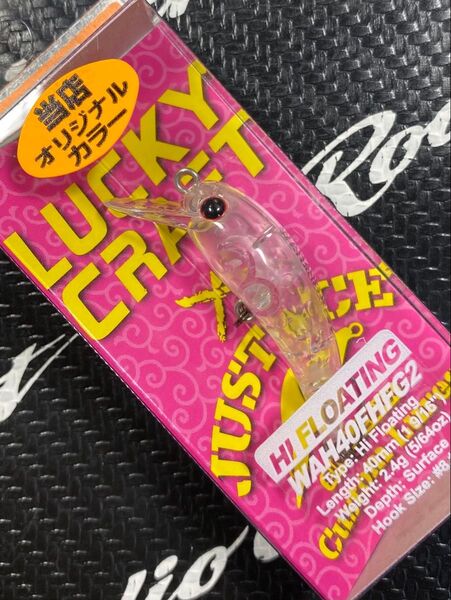 LUCKY CRAFT ラッキークラフト WAH ワウ 40FHFG2 クリアー オオツカ オリカラ HFG2 HF ハイフロート