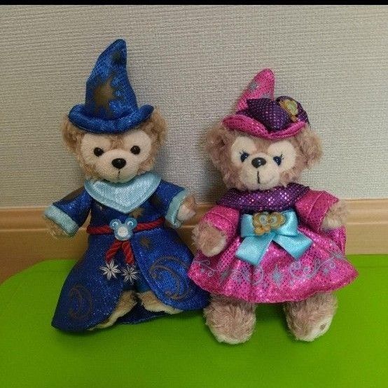 ディズニー ダッフィー シェリーメイ ぬいバ ぬいぐるみバッジ セット 10周年