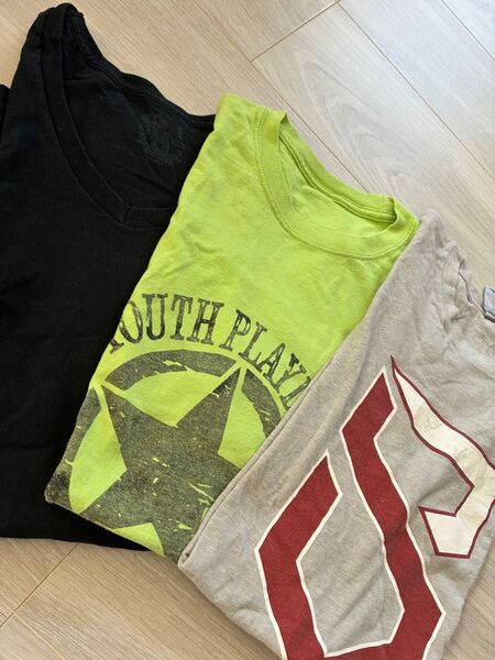 US古着 tシャツまとめ売り M メンズレディース ユニセックス フルーツオブザルーム バックプリントtシャツ
