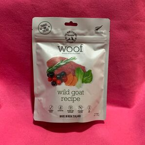 新品 woof ワフ ワイルドゴートレシピフリーズドライ ドッグフード 50g おやつとしてもOK リピーター様割引有ります!