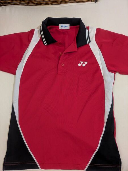 YONEX 半袖ポロシャツ 赤 テニスウェア SS スポーツ