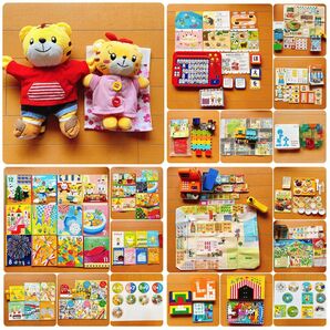 【最終値下げ】ベネッセ こどもちゃれんじ しまじろう まとめ売り 大ボリュームセット★DVD・知育玩具・絵本・タッチブック付き