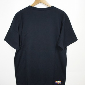 美品 19SS uniform experiment ユニフォーム エクスペリメント COLOR CHART BOX LOGO TEE ボックスロゴTシャツ カットソー 4 紺 702Kの画像5