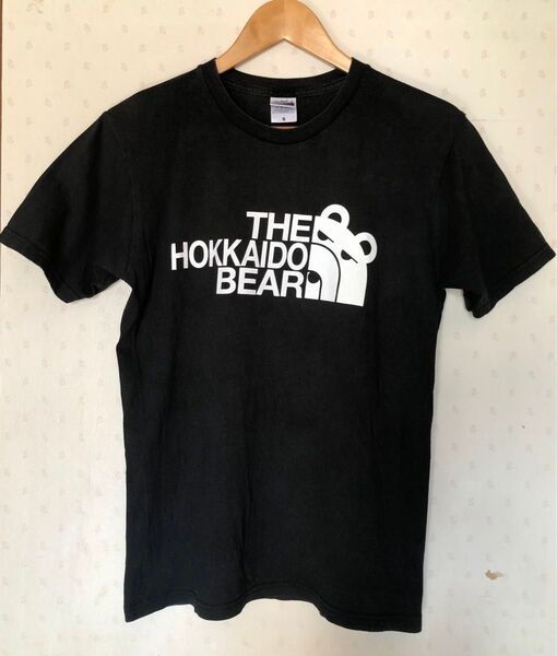 北海道ベア Tシャツ Sサイズ 黒
