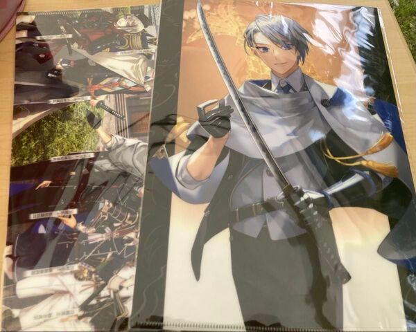 刀剣乱舞 伯仲燦然 時をかける名刀 クリアファイルセット