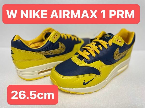 W NIKE AIR MAX1 PRM ナイキ エアマックス1 26.5cm