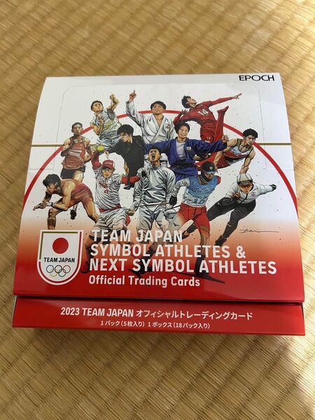 2023 未開封 18パック 定価9900円相当 エポック SYMBOL ATHLETES TEAM JAPAN