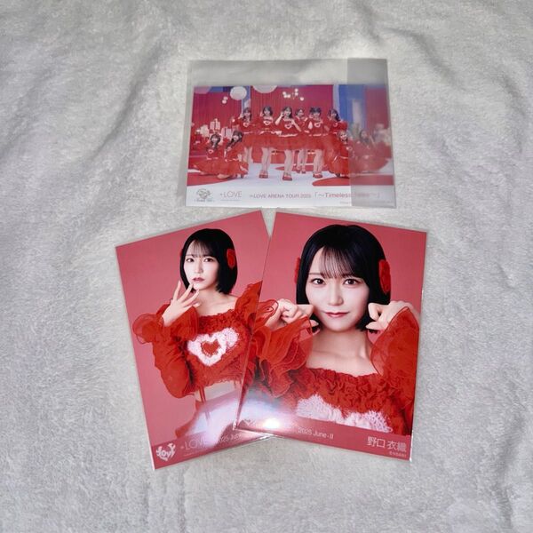 =LOVE 野口衣織 とくべチュ 生写真セット