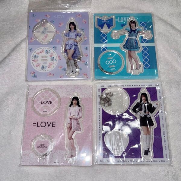 =LOVE 野口衣織 アクリルスタンドセット