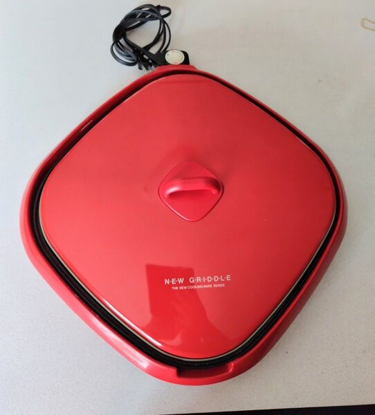 NEW GRIDDLE ホットプレート 焼肉用 赤