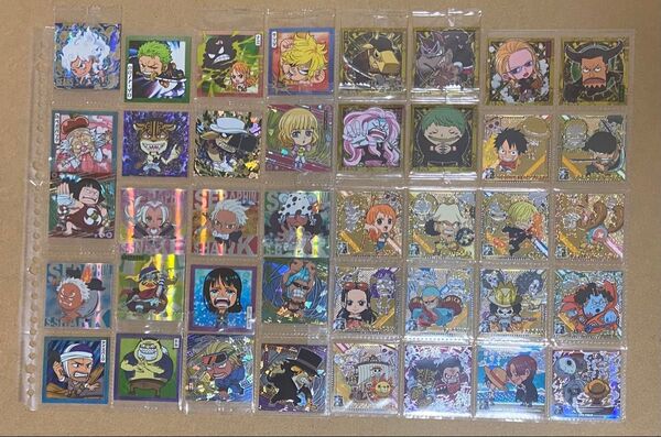 にふぉるめーしょん ワンピース 大海賊シールウエハース LOG.9 開封品 全40種 コンプリート