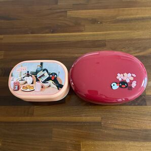 未使用 ピングー ミスタードーナツ ランチボックス 2個セット