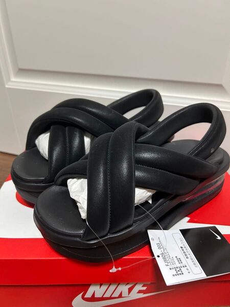 新品未使用 ナイキ Nike Air Max Isla Women's Sandals エアマックス アイラ サンダル 黒 24
