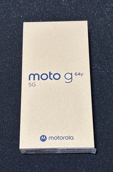 MOTOROLA モトローラ moto g64y 5G バニラクリーム 新品未開封