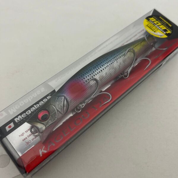 Megabass メガバス カゲロウ 124F (SP-C) 限定カラー 手負いコノシロ