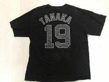 【古着レア美品MAJESTIC MLBニューヨークヤンキース田中Tシャツ紺XL】マジェスティックメジャーリーグ野球newyorkyankeesTANAKAマーくん_画像7