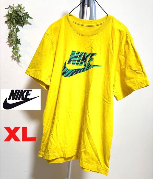 【NIKE】【XLサイズ】ナイキ メンズ Tシャツ 半袖 トップス カットソー ロゴ プリント
