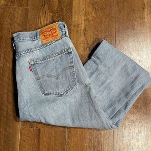 c-boy Levi's 505 リーバイスバギージーンズ デニム デニムパンツ 古着 ストリートワイドデニム 34/32メンズ