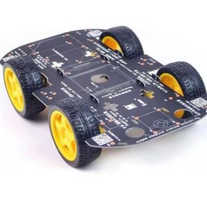 Arduino ラズベリーパイ用4 TTモーター付き4WDロボットシャーシキット