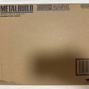 新品☆輸送箱未開封 魂ネイション2024 METAL BUILD ダブルオークアンタ フルセイバー メタルビルド QANITI