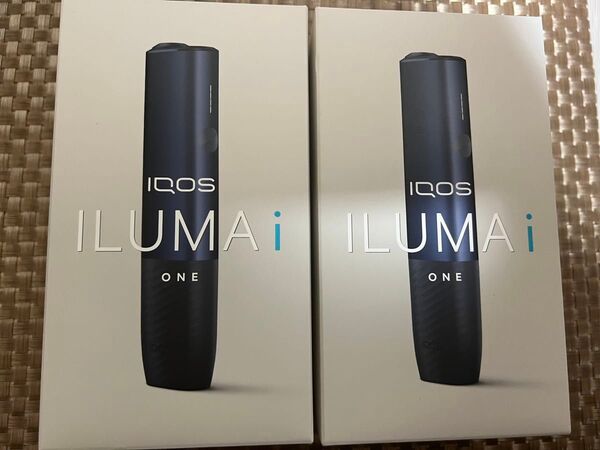 【新品 製品未登録品】アイコス イルマi ワン ミッドナイトブラック2台セット IQOS 購入日7.18