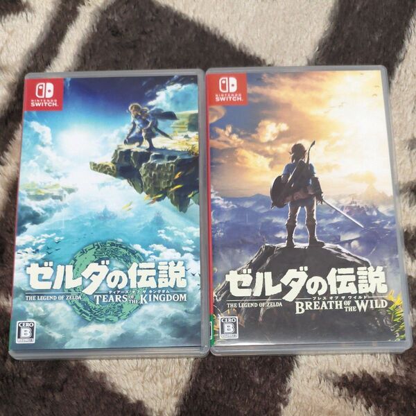 ゼルダの伝説 ブレスオブザワイルド ティアーズオブザキングダム Nintendo Switch ゲームソフト 動作確認済み